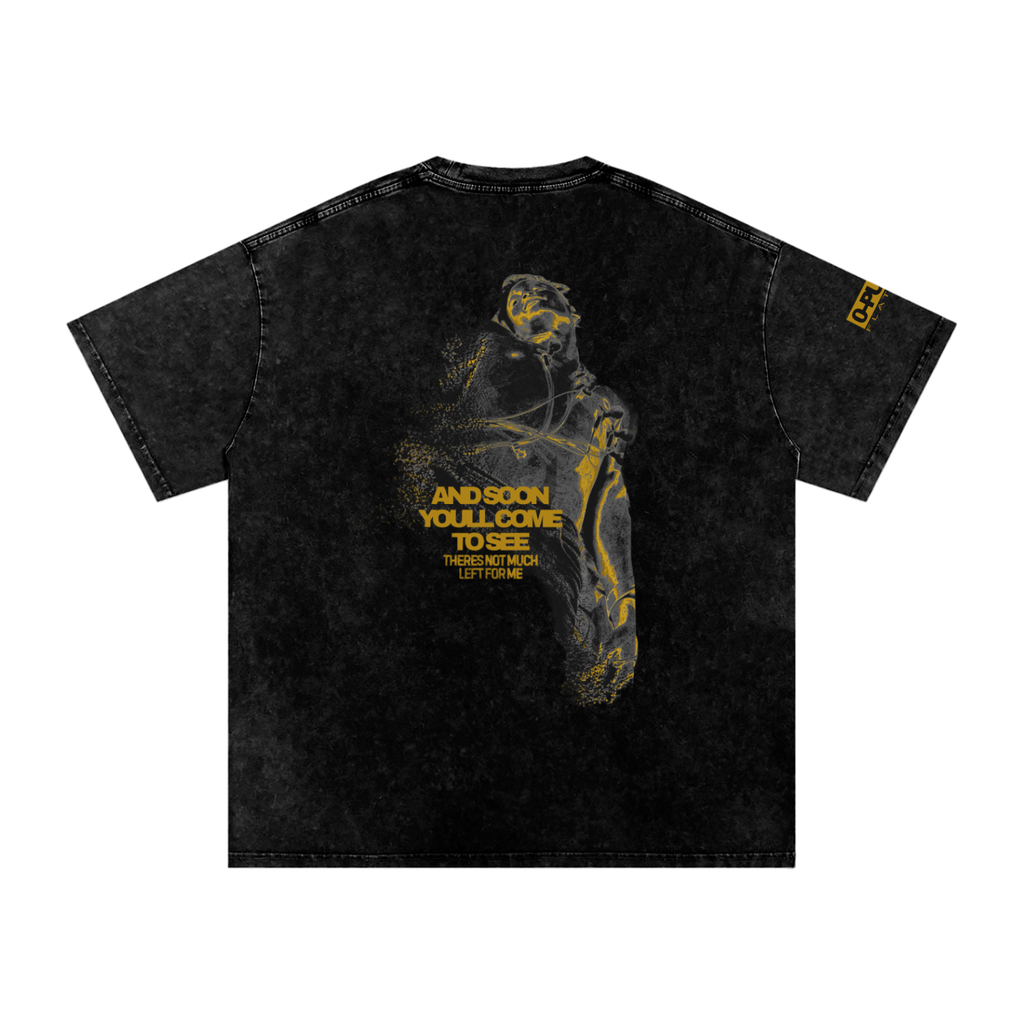 0-Pulse (Flatline) Oversized Premium T-Shirt